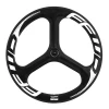 FFWD Aero Carbon Forhjul Med 3 Eger Sort/hvid 2 FFWD Aero Carbon Forhjul Med 3 Eger Sort/hvid -Miche Salg 3eger131016