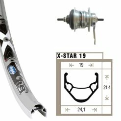 Shimano Baghjul 24" Med 7 Nexus Gear