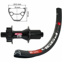 Dt-swiss DT Swiss 29" Baghjul 12mm Aksel