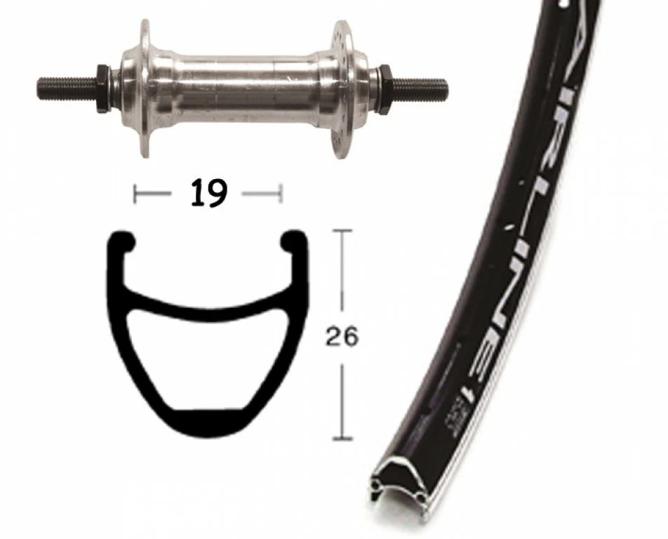 Forhjul Vuelta Airliner På Miche Nav 700C 3 Forhjul Vuelta Airliner På Miche Nav 700C