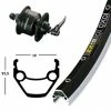 Shimano/Exal Forhjul Med Dynamo 28" Sort -Miche Salg ShimanoExal Forhjul med Dynamo 28 1513330837