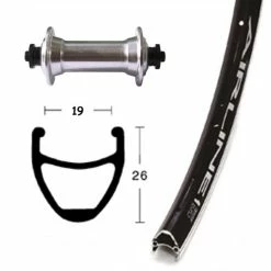 Forhjul Vuelta Airliner 700C