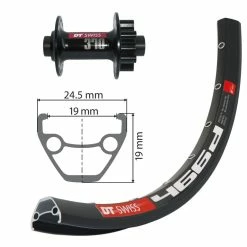 Dt-swiss DT Swiss 29" Forhjul 15 Mm Aksel