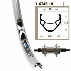 Rigida Baghjul 24" Skruekrans